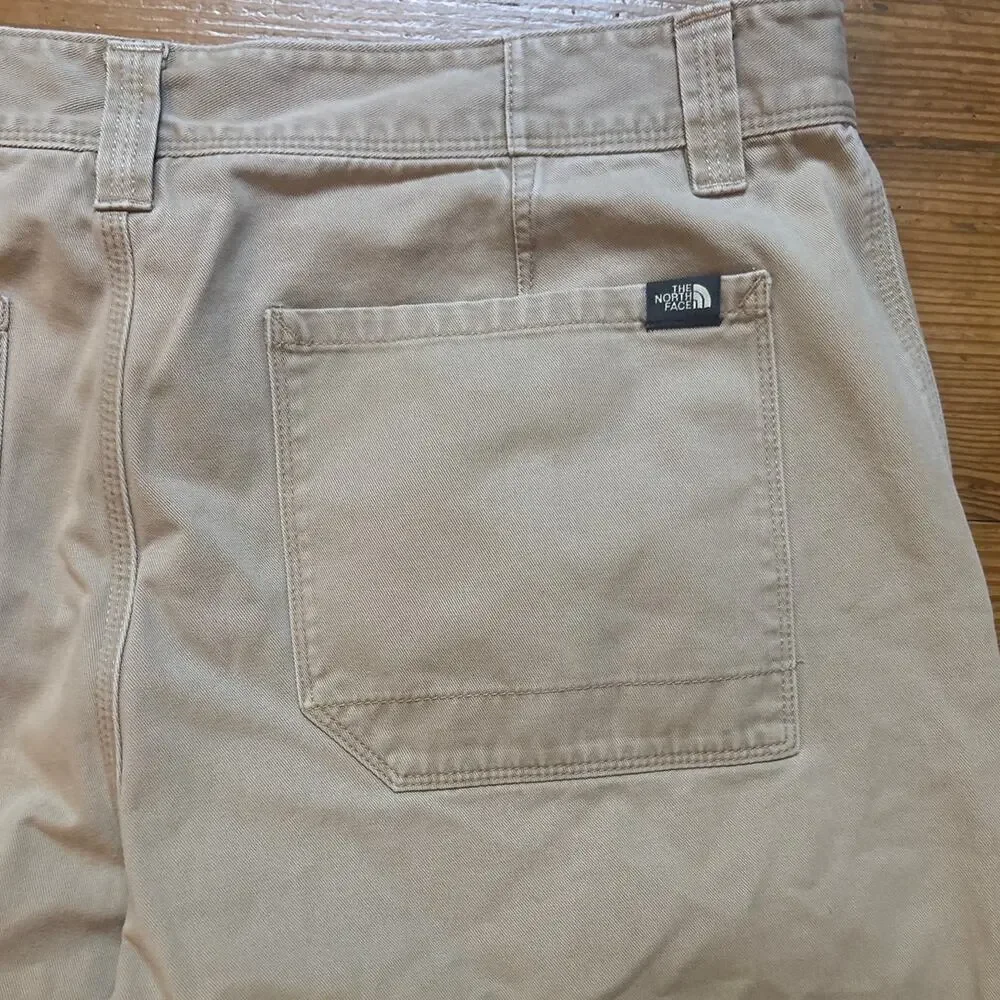 The North Face beige boot cut mens pants SIZE 36X30‎